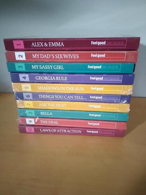 10 Feel Good Dvd's te koop in Balen, CD & DVD, DVD | TV & Séries télévisées, Neuf, dans son emballage, Drame, À partir de 16 ans