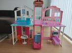 Barbie Huis + 3 Barbie poppen, Enfants & Bébés, Jouets | Maisons de poupées, Comme neuf, Maison de poupées, Enlèvement