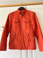 Lederen damesvest oranje, Ophalen, Dames, Jas | leer
