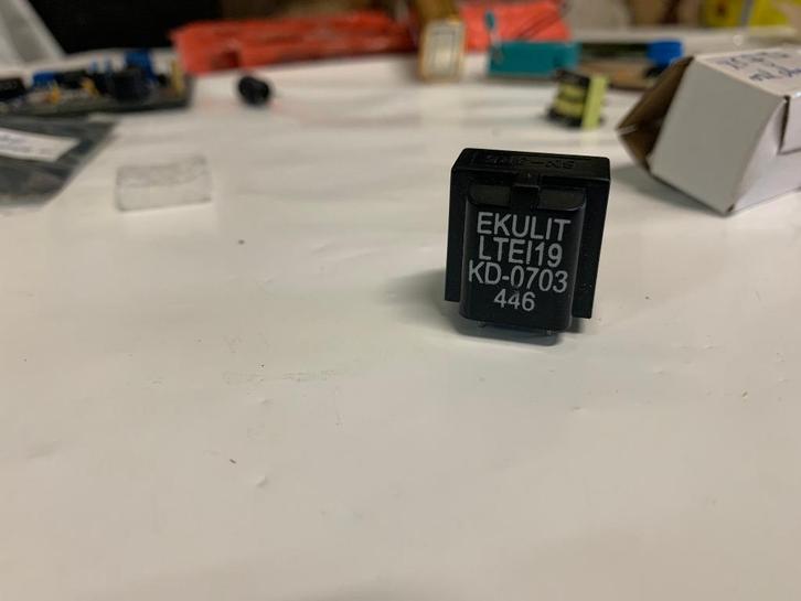 EKULIT LTE19 Step-up transformator — compact ~ 7:1 Duistland, Hobby en Vrije tijd, Elektronica-componenten, Nieuw, Verzenden