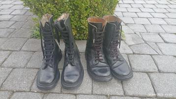 Lot de 2 paires de bottines ABL haute tige 40 beschikbaar voor biedingen