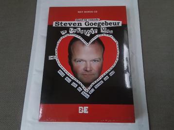 Dvd + bonus cd Steven Goegebeur de geknipte man nieuw