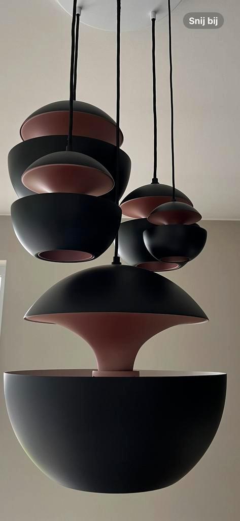 DCW Editions hanglamp zwart / koper - here comes the sun, Huis en Inrichting, Lampen | Hanglampen, Zo goed als nieuw, 50 tot 75 cm