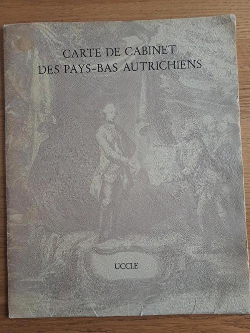 Uccle cartes géographiques cabinet des Pays-Bas autrichiens, Livres, Atlas & Cartes géographiques, Comme neuf, Carte géographique