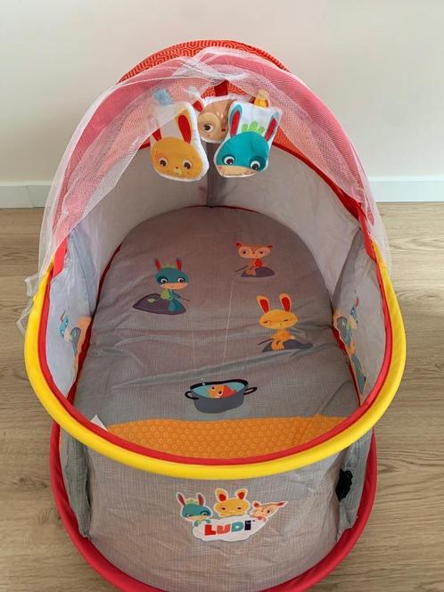 Lit nomade / lit de voyage Ludi, Kinderen en Baby's, Babywiegjes en Ledikanten, Zo goed als nieuw, Reisbedje, Ophalen