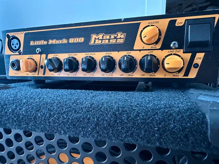 Markbass - Little Mark 800, Musique & Instruments, Amplis | Basse & Guitare, Comme neuf, Enlèvement