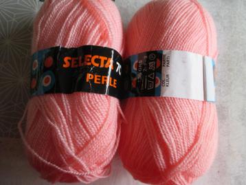 wol selecta perle zalm, Hobby & Loisirs créatifs, Enlèvement ou Envoi, Neuf, Tricot ou Crochet, Laine ou Fils