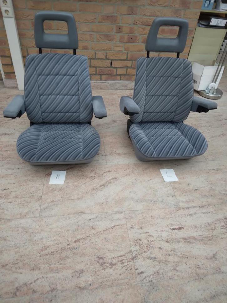 VW T3 Bluestar Pilotenstoelen Bestuurder en Passagiersstoel, Caravans en Kamperen, Mobilhome-accessoires, Ophalen