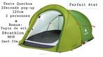 Decathlon Quechua 2 Seconds 120 Pop-uptent voor 2 personen, Ophalen, Zo goed als nieuw, Tot en met 2