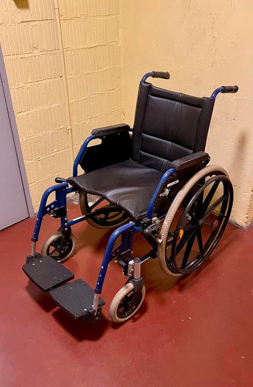 Chaise roulante pliable Vermeiren / Eclips, Diversen, Rolstoelen, Gebruikt, Duwrolstoel, Inklapbaar, Ophalen