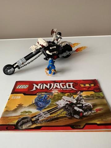 Lego 2259 Ninjago De Skelet Dragster, Enlèvement, Utilisé, Ensemble complet, Lego