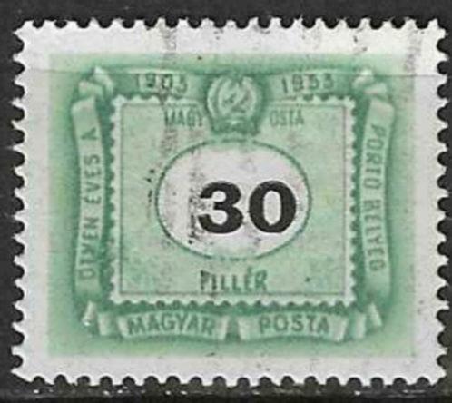Hongarije 1953 - Yvert 206TX - Taxzegel (ST), Postzegels en Munten, Postzegels | Europa | Hongarije, Gestempeld, Verzenden