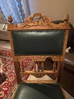 antieke tafel met 4 stoelen, Ophalen of Verzenden
