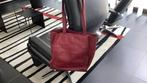 Bordeaux rood lederen handtas van Sacco., Bijoux, Sacs & Beauté, Sacs | Sacs Femme, Comme neuf, Sac à bandoulière, Rouge, Enlèvement ou Envoi