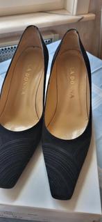 Schoenen met hak daime zwart M37 merk:La Donna bijna NIEUW!, Kleding | Dames, Schoenen, Zwart, La Donna, Ophalen of Verzenden