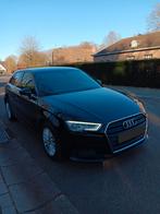 Audi A3 Sportback 1.6TDI S-Tronic 7 traps DSG, Auto's, Audi, Automaat, Euro 6, Zwart, 5 deurs
