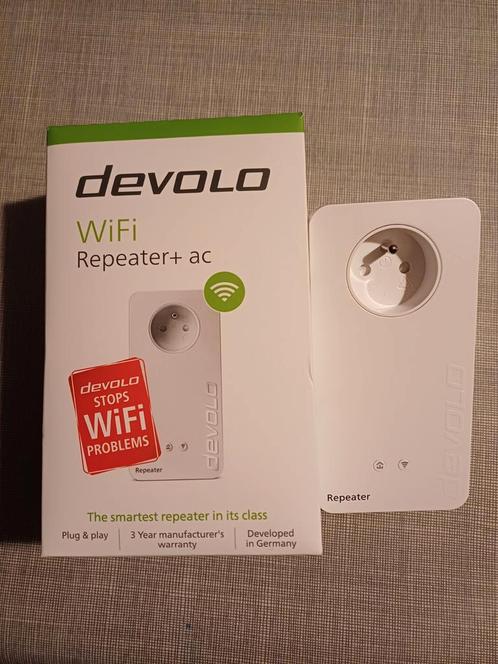 Devolo WiFi repeater + ac, Computers en Software, WiFi-versterkers, Zo goed als nieuw, Ophalen of Verzenden