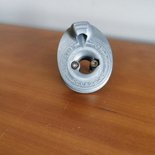 Katrolblok 3D print (ABS), Watersport en Boten, Bootonderdelen, Nieuw, Tuigage en Masten, Zeilboot, Ophalen of Verzenden