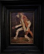 M.H.Mackenzie ""Aap "" olieverf op paneel 30 x 40 cm, Verzenden