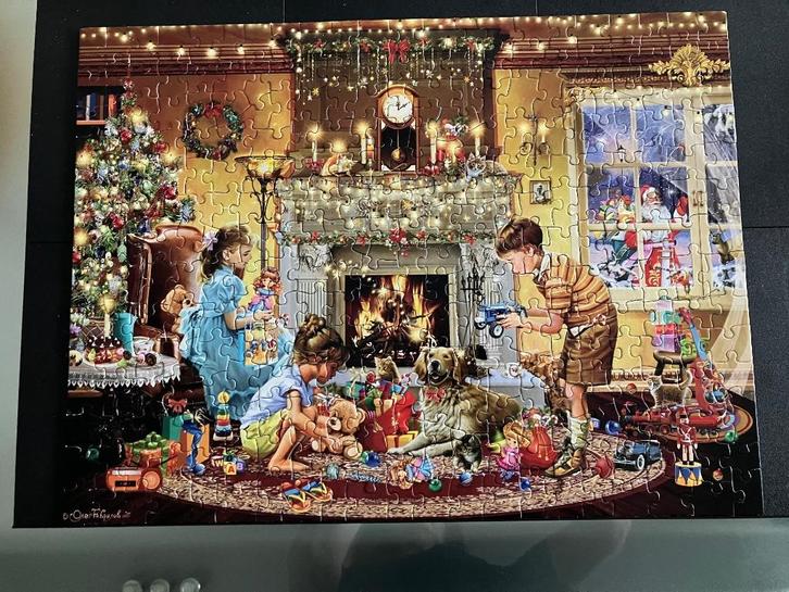 Legpuzzels kerst, Hobby & Loisirs créatifs, Sport cérébral & Puzzles, Comme neuf, Puzzle, Moins de 500 pièces, Enlèvement ou Envoi