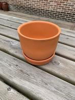 7 terracotta bloempotten Nieuw! 12cm hoog, Terracotta, Ophalen of Verzenden