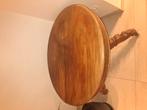oude ronde houten tafel, Antiek en Kunst, Ophalen
