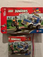 Lego juniors City politietruck achtervolging -10735, Complete set, Ophalen of Verzenden, Lego, Zo goed als nieuw