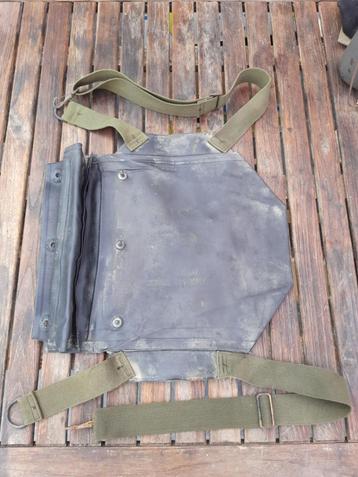 US M5 light weight gas mask M7* zak USA WW2, Enlèvement ou Envoi