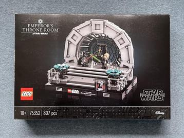 Lego 75352 Star Wars Emperor's Throne Room Diorama NIEUW