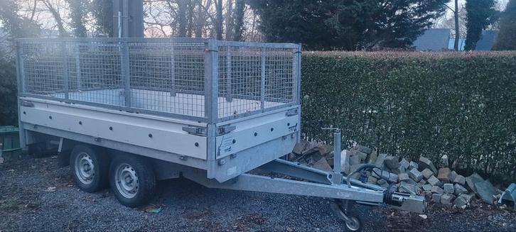 Henra oplegger met open laadbak, Auto diversen, Aanhangers en Bagagewagens, Ophalen