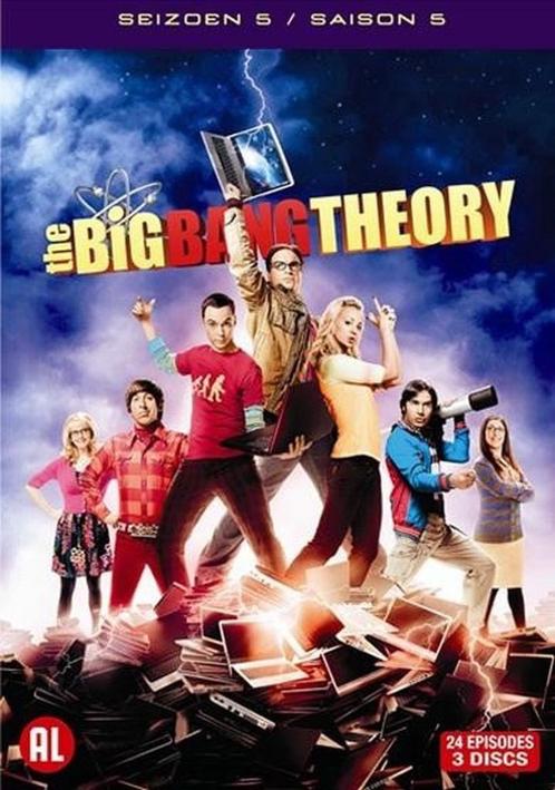 The Big Bang Theory - Seizoen 5 Dvd 3disc Nieuw Geseald !, Cd's en Dvd's, Dvd's | Tv en Series, Nieuw in verpakking, Komedie, Alle leeftijden