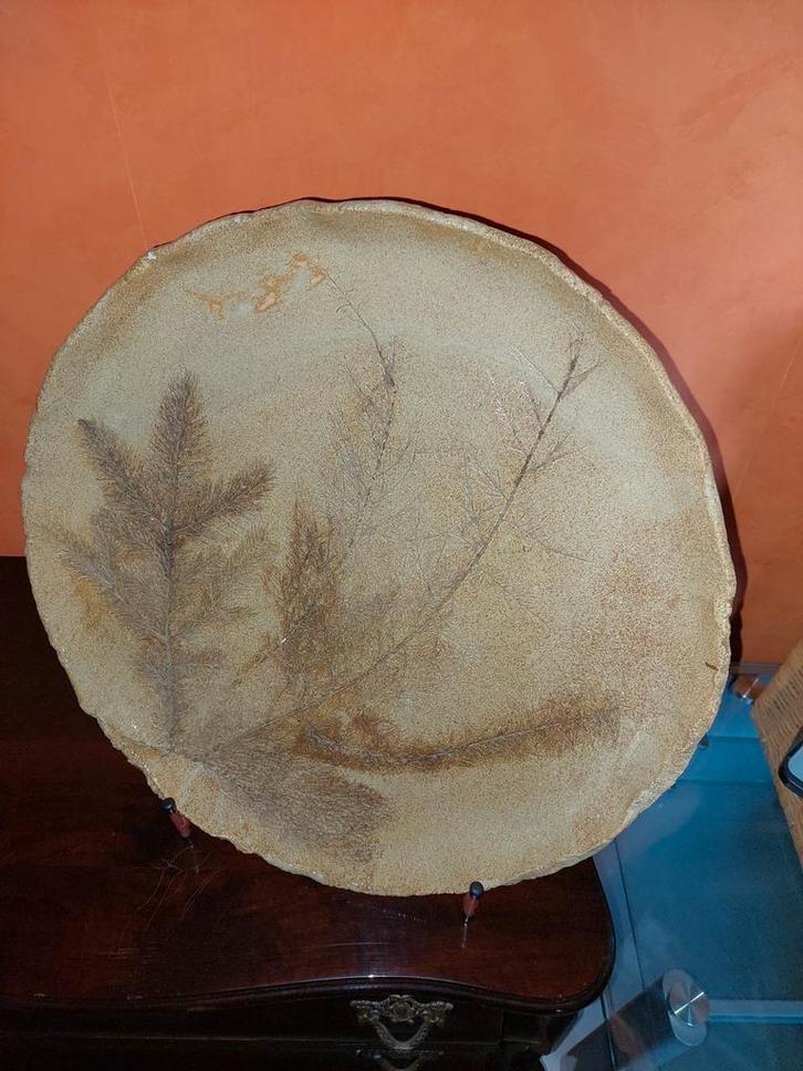 steengoed  gebakken . decorative dennentakjes, Antiek en Kunst, Antiek | Keramiek en Aardewerk, Ophalen