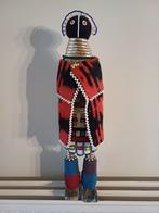 Grande poupée africaine Ndebele vintage, Enlèvement ou Envoi