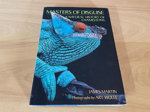 3=2 ACTIE Art Wolfe A Natural History of Chameleons Kameleon, Livres, Animaux & Animaux domestiques, Utilisé, Reptiles ou Amphibiens