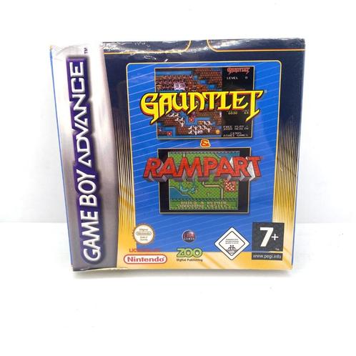 Gauntlet + Rampart Nintendo Game Boy Advance, Consoles de jeu & Jeux vidéo, Jeux | Nintendo Game Boy, Neuf, Enlèvement ou Envoi