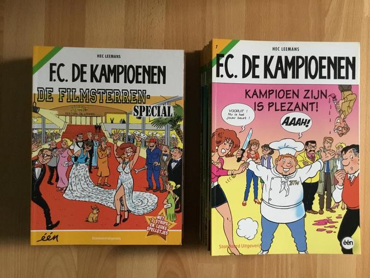 Pakket Strips F.C. De Kampioenen, Boeken, Stripverhalen, Ophalen of Verzenden