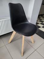 6x zwarte stoelen eetkamer, Huis en Inrichting, Stoelen, Ophalen, Zo goed als nieuw