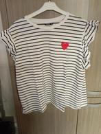 wit gestreept t-shirt SHEIN CURVE mt 4XL NIEUW, Kleding | Dames, Grote Maten, Ophalen, Wit, Nieuw, Shirt of Top