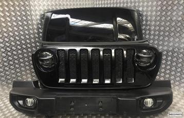 JEEP WRANGLER JL SAHARA 2.2D COMPLEET VOORKOP BUMPER KOPLAMP