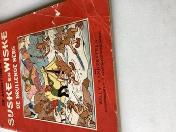 De brullende berg Suske en Wiske in blauw en rode druk, Boeken, Willy Vandersteen, Eén stripboek, Ophalen, Gelezen