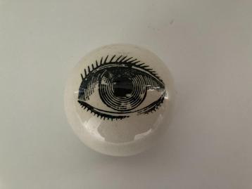 Presse-papier EYE en céramique Piero FORNASETTI