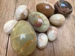 mooie collectie stenen eieren - net geen ei van Fabergé, Huis en Inrichting, Decoratie, Ophalen of Verzenden, Zo goed als nieuw