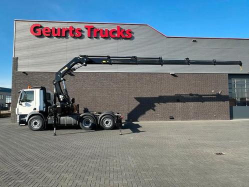 DAF CF 85 410 6X2 + HIAB 422EP-5 HIPRO TREKKER/SATTELZUG/TRA, Auto's, Vrachtwagens, Te koop, ABS, Achteruitrijcamera, Airconditioning