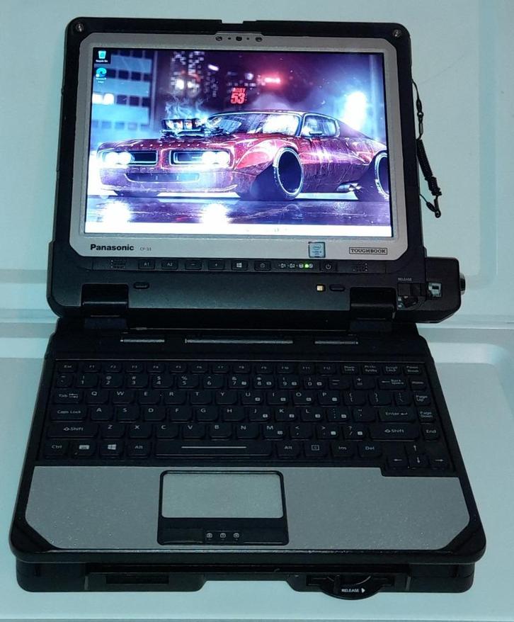 PANASONIC CF-33 14" QHD TOUCHSCREEN/1TB SSD/DOCKING STATION, Computers en Software, Android Tablets, Refurbished, Wi-Fi en Mobiel internet