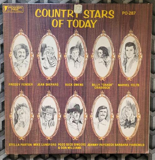 LP Country Stars of Today uit 1975, Cd's en Dvd's, Vinyl | Country en Western, Gebruikt, Ophalen of Verzenden