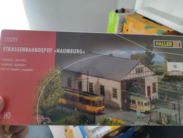 Faller Tram depot Naumburg H0, Enlèvement, Neuf, Courant continu, Pont, Tunnel ou Bâtiment