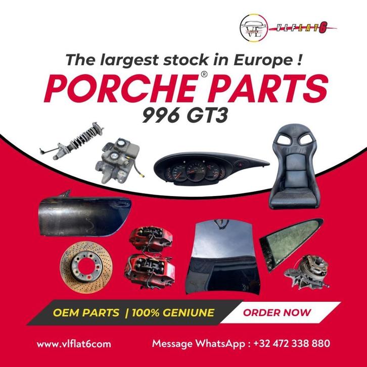 Porsche 996 GT3 — Gedemonteerde auto's, onderdelen beschikba, Auto-onderdelen, Overige Auto-onderdelen, Oldtimer onderdelen, Porsche