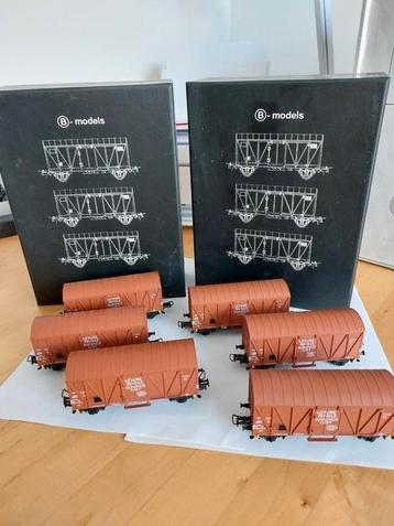B-models Ho lot de 2 coffret Ho sncb, Autres marques, Analogique, Enlèvement ou Envoi, Wagon