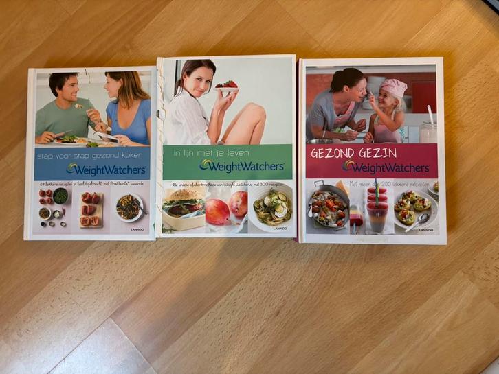 3 boeken van de weight watchers, Boeken, Encyclopedieën, Ophalen