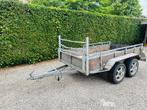 Aanhangwagen dubbelasser, Auto diversen, Aanhangers en Bagagewagens, Ophalen, Gebruikt